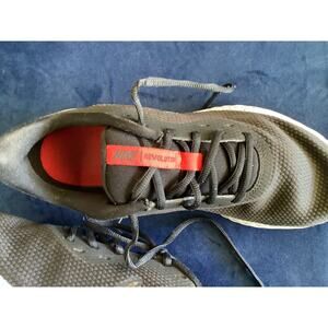 Nike Men's Revolution Black Red Running Shoe Size 8